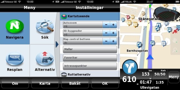 6 Iphone-navigatorer jämförda