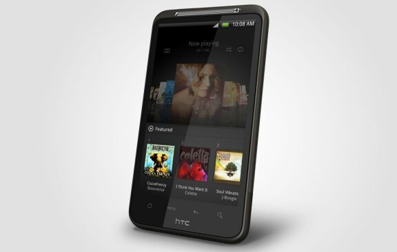 Jätteskärm i nya HTC Desire HD