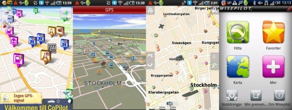 Navigeringsprogram till Android