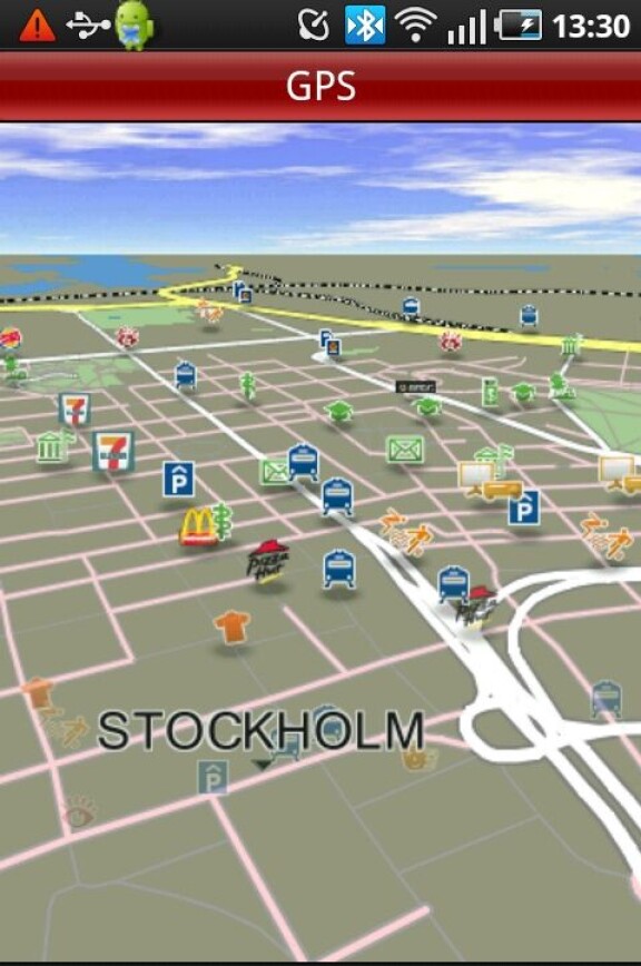Navigeringsprogram till Android