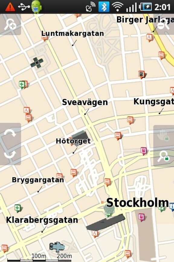 Navigeringsprogram till Android