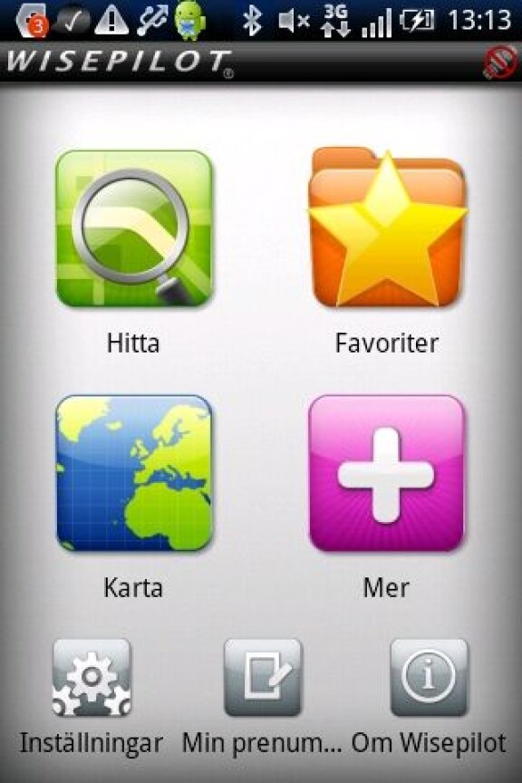 Navigeringsprogram till Android