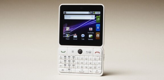 Android-mobiler med tangentbord