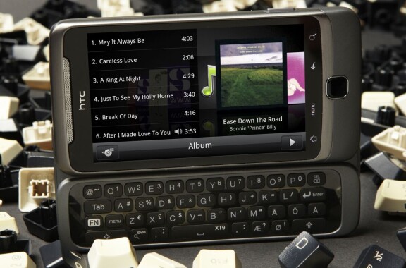 Android-mobiler med tangentbord