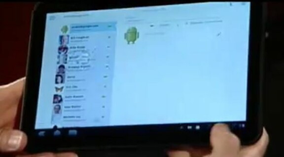 Motorola Droid Xoom med Honeycomb