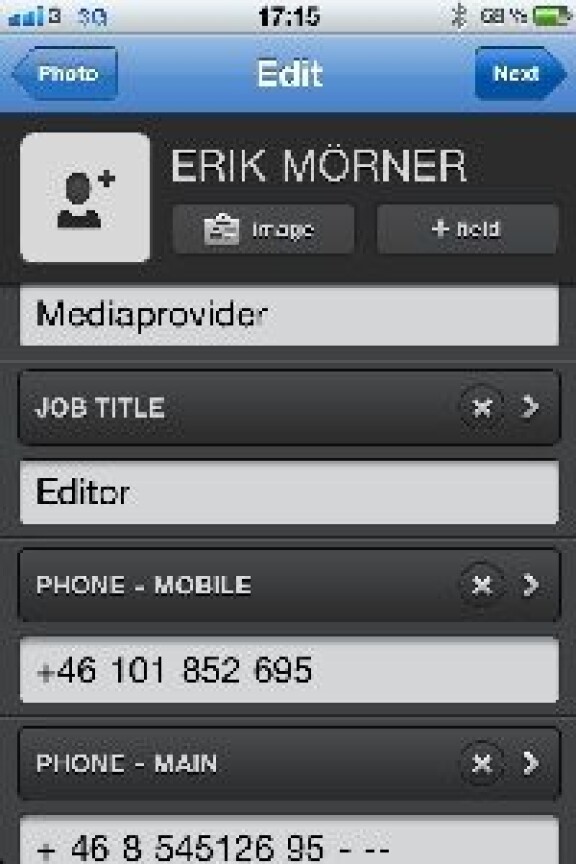 Favoritapparna till Iphone