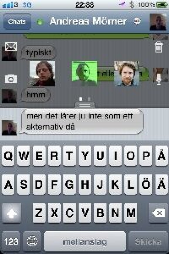 Favoritapparna till Iphone