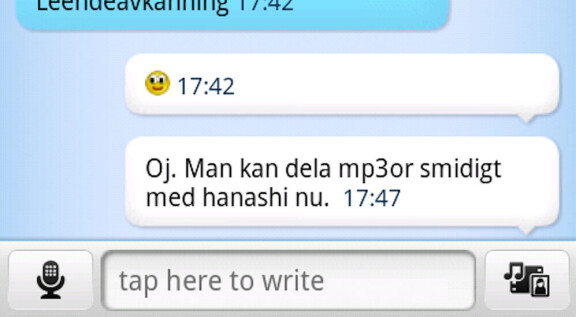 Äntligen Hanashi