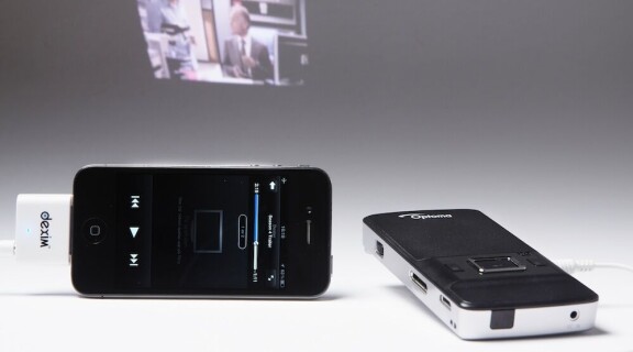 Optoma Pico PK201 till Iphone