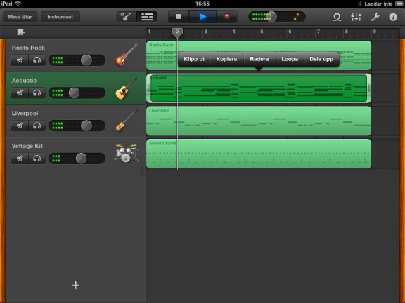 Steg för steg: Garageband - musik für alles