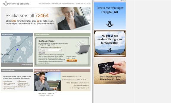 Surfa på tåget