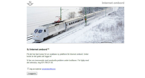 Surfa på tåget
