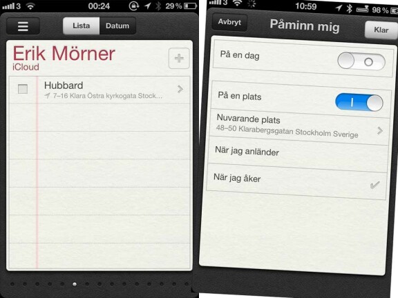 Det får du i iOS5