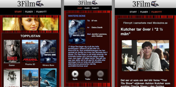 Filmtjänst i mobilen