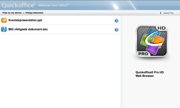 Ipad på jobbet
