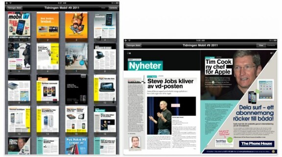 Mobil finns nu i App Store