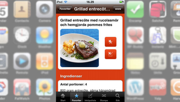 Apptips: Tasteline