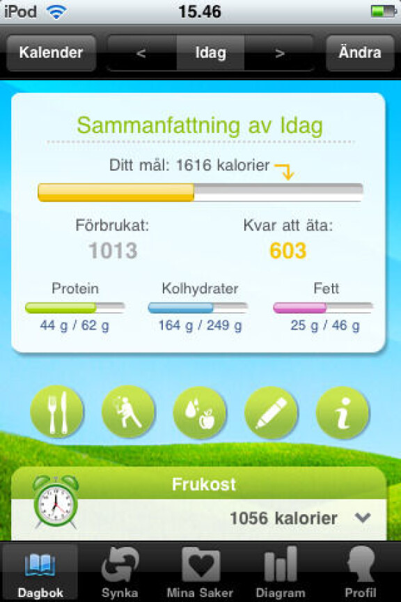 Apptips: Kaloriräknare – Shapeup Club