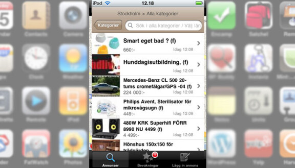 Apptips: Blocket
