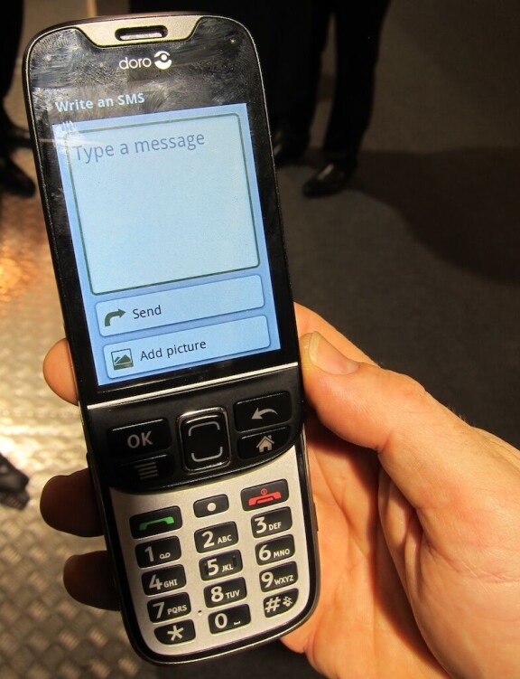 Doro bygger android för seniorer