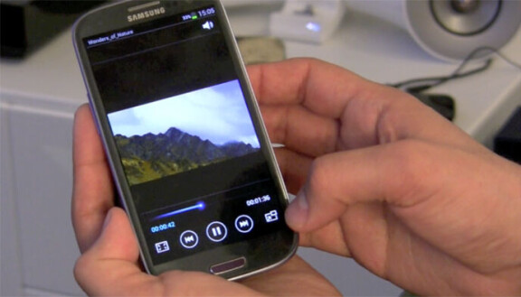 Webb-TV: Samsung visar Galaxy S3