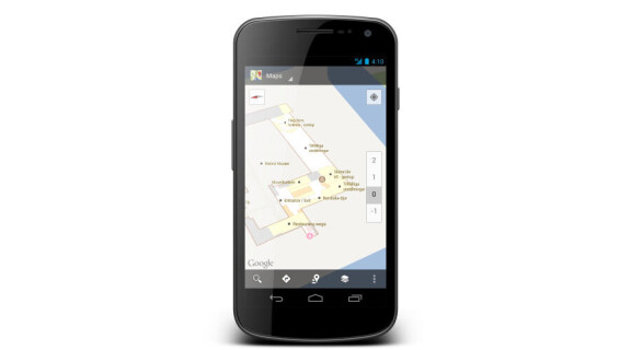 Navigera inomhus i Google Maps