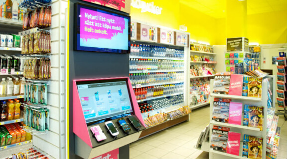 Comviq lanserar mobilautomater
