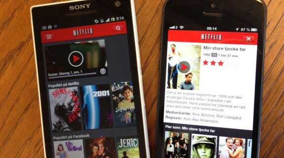 Netflix nu i din Iphone och Android