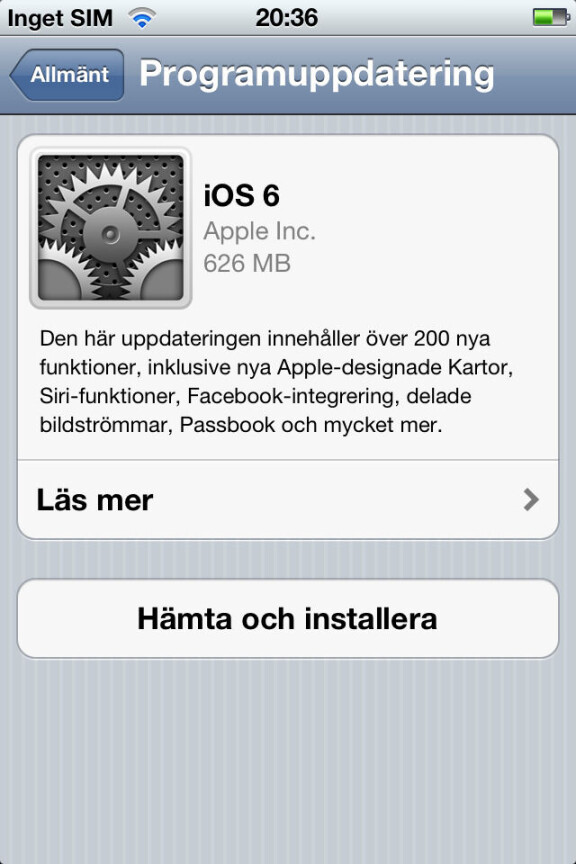 10 tips: Kom igång idag med nya Ios 6
