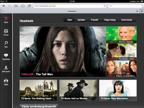 Test: Så bra är nya filmtjänsterna