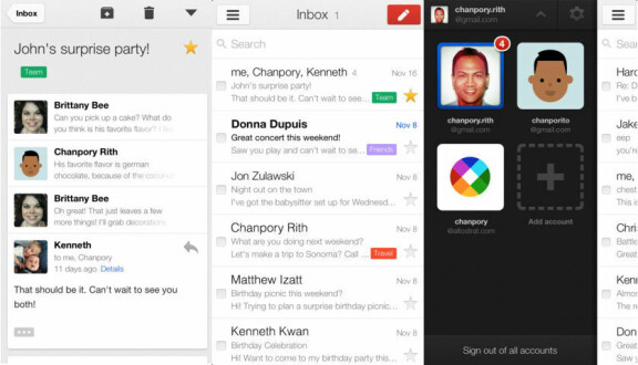 Nya Gmail nu även till Ios