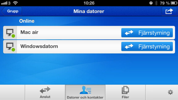 Så styr du datorn med mobiltelefonen