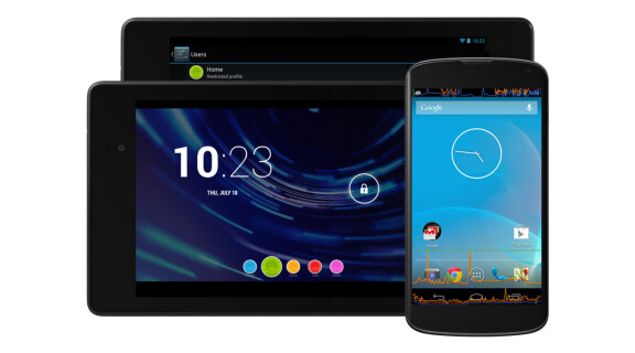 Få nyheter i Android 4.3