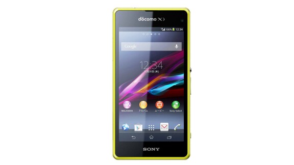 Sony Xperia Z1f, som presenterades för den japanska marknaden i höstas.