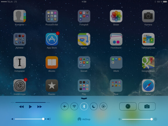 Skärmbild från Ipad Mini Retina