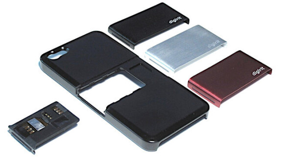 Case+ ger Iphone 5 stöd för dubbla simkort