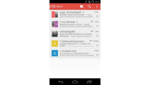 Bilder på kommande storuppdatering av Android