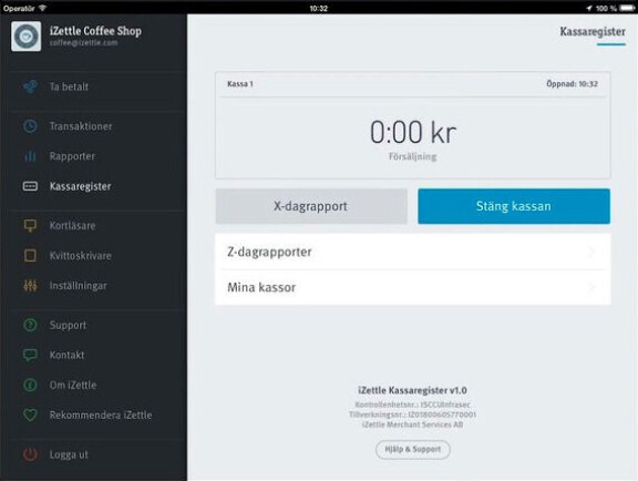Izettle igång med mobilt kassaregister