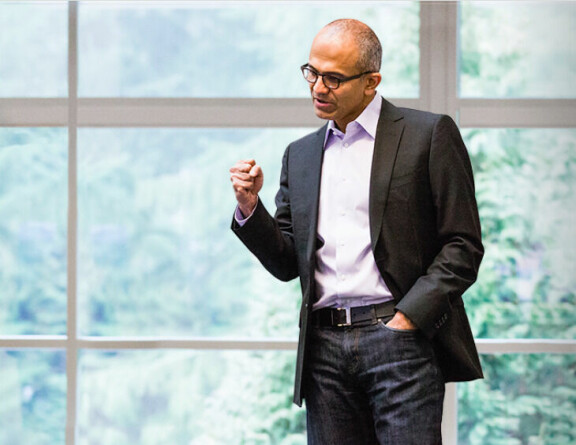 Microsofts vd Satya Nadella. Bild: Microsoft
