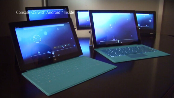 Console OS kör Android på Surface Pro 3