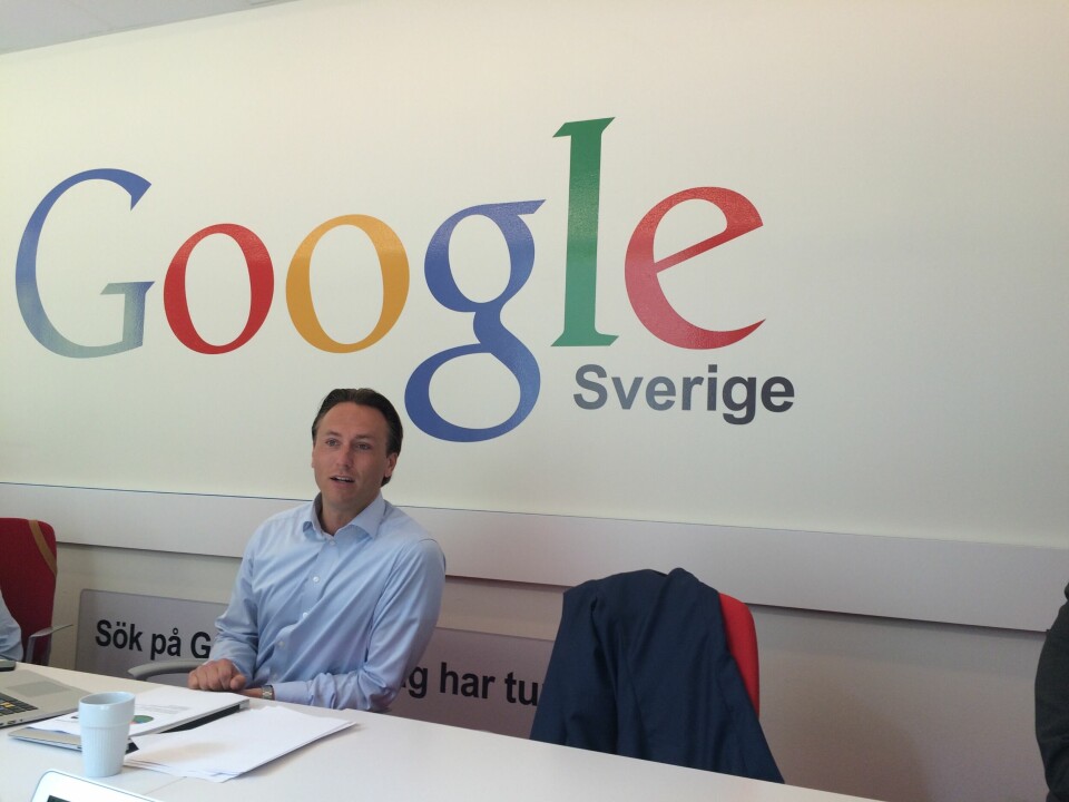 Anders Berglund, Googles Sverigechef.