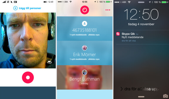 Apptest: Skype Qik