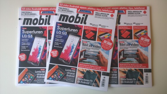 Nya numret av Mobil ute idag