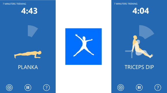 Apptest: 7-minute workout