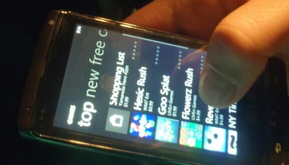 Första intrycket av Windows Phone 7