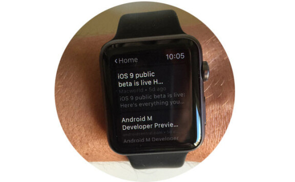 Apptest: Instapaper för Apple Watch