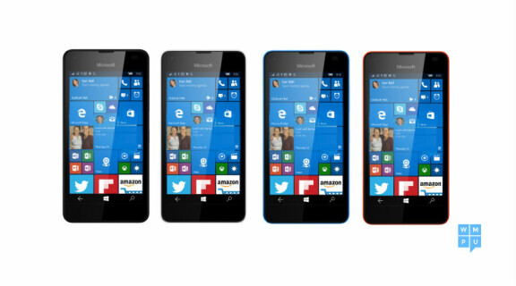 Kommande Lumia 550 syns på nya bilder