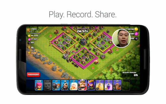 Nu kan du spela in spel till Android