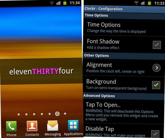 Widgets till Android
