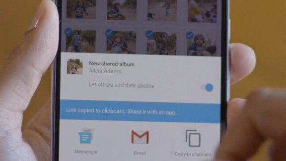 Nya Google Photo gör det enklare att dela bilder